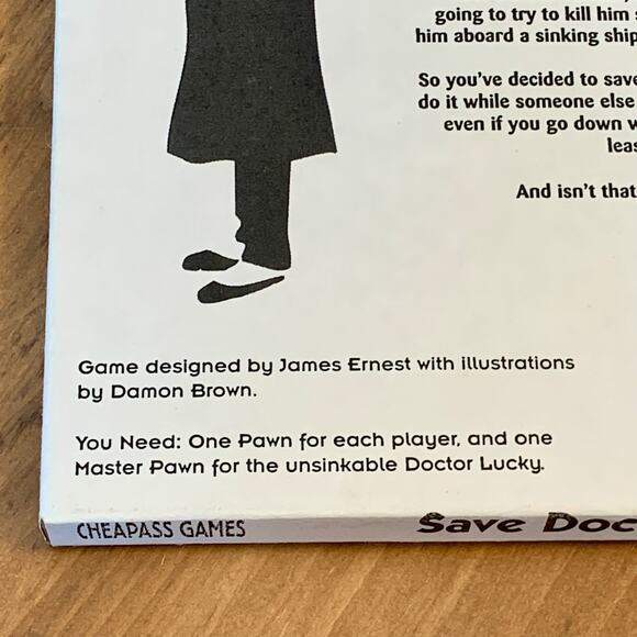 Save Doctor Lucky CheapAss Games James Ernest Complete EUC Mystery - Picture 6 of 8